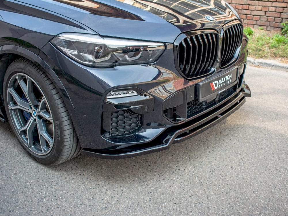 Maxton Design Carbon Look / No Front Splitter Bmw X5 G05 M-sport 2018-UP Maxton Design SR