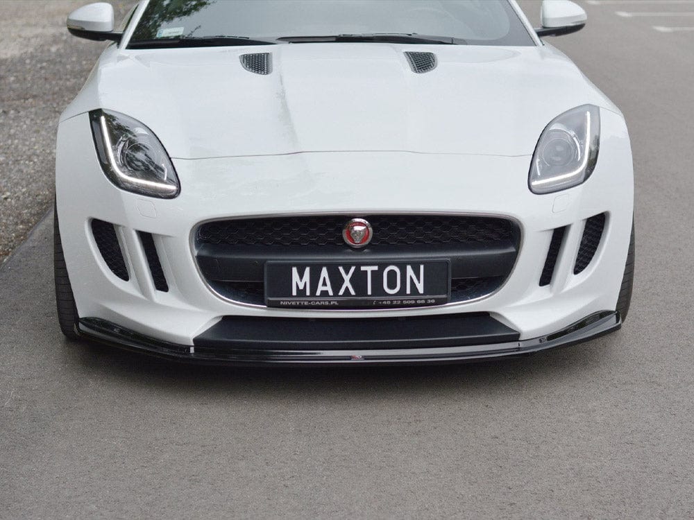 Maxton Design Carbon Look / No Front Splitter V.1 Jaguar F Type 2013-16 Maxton Design SR