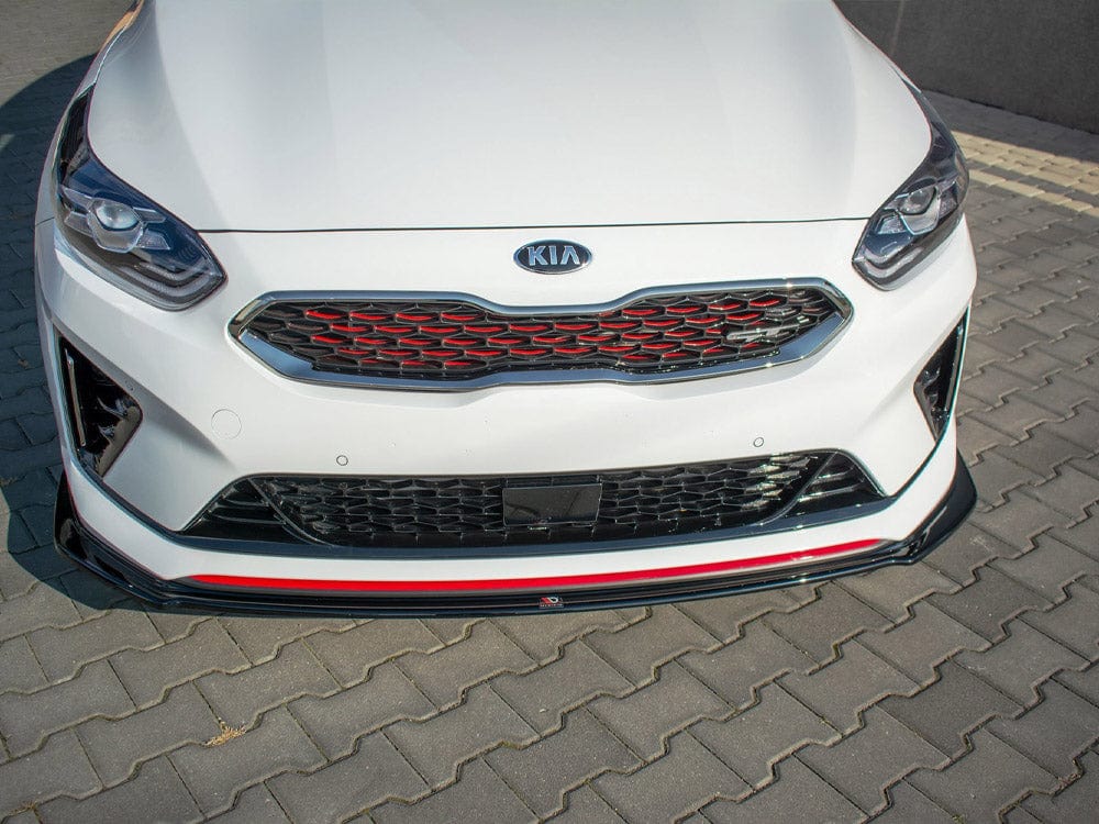 Maxton Design Carbon Look / No Front Splitter V.1 KIA Proceed GT MK 3 Maxton Design SR