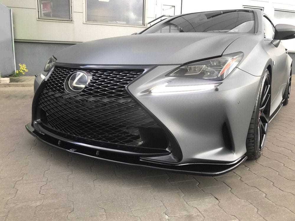 Maxton Design Carbon Look / No Front Splitter V.1 Lexus RC 2014-UP Maxton Design SR