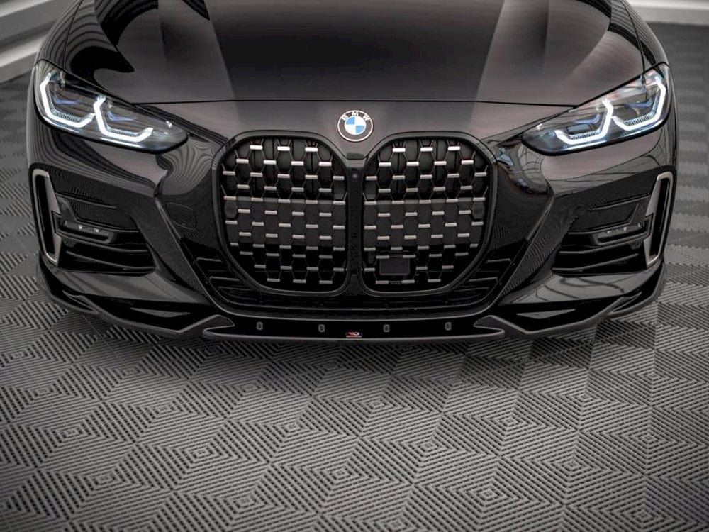 Maxton Design Carbon Look / No Front Splitter V.2 Bmw 4 M-pack G22 2020- Maxton Design SR
