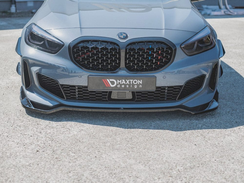 Maxton Design Carbon Look / No Front Splitter V.5 Bmw 1 Series F40 M135I /m-sport 2019- Maxton Design SR