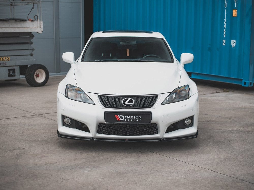 Maxton Design Carbon Look / No Front Splitter V1 Lexus IS F MK2 2007-2013 Maxton Design SR