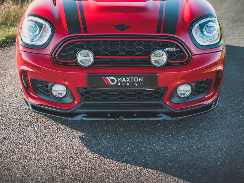 Maxton Design Carbon Look / No Front Splitter V1 Mini Countryman MK2 F60 JCW 2020- Maxton Design SR