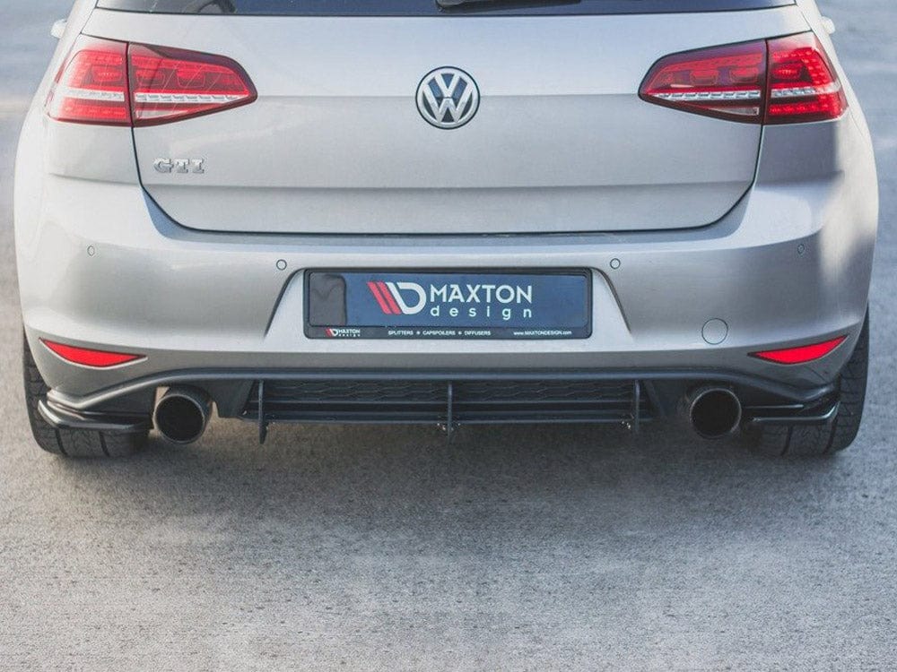 Maxton Design Carbon Look / No Rear Side Splitters V2 VW Golf 7 GTI 2013-2016 Maxton Design SR
