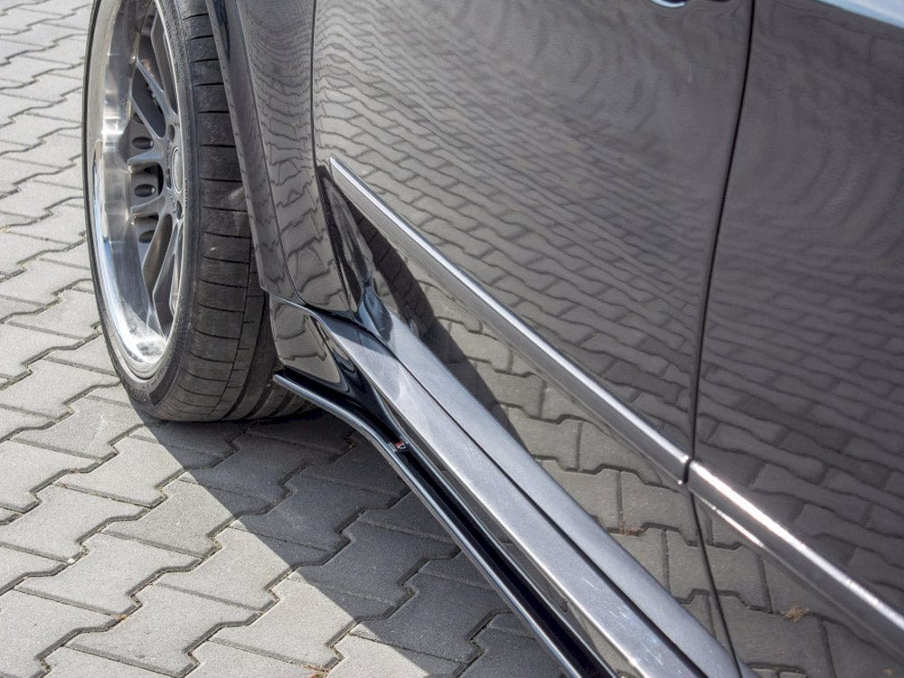 Maxton Design Carbon Look / No Side Skirts Diffusers Bmw X5 E70 Facelift M Sport 2010-13 Maxton Design SR