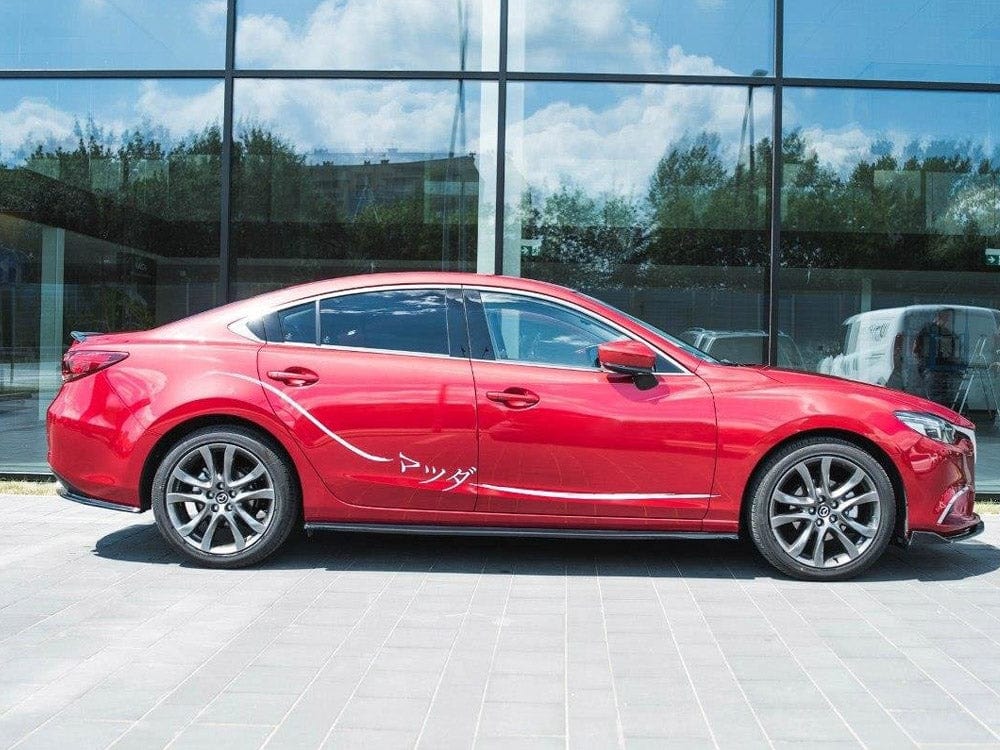 Maxton Design Carbon Look / No Side Skirts Diffusers Mazda 6 Sedan GJ Mk3 Maxton Design SR