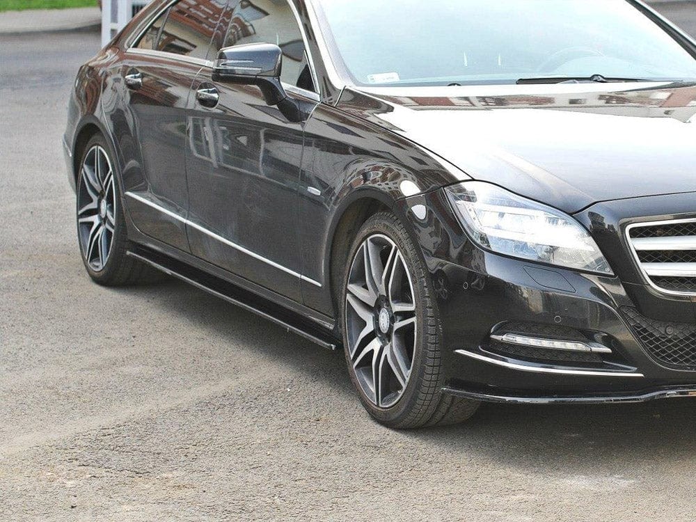 Maxton Design Carbon Look / No Side Skirts Diffusers Mercedes CLS C218 Standard 2011-2014 Maxton Design SR