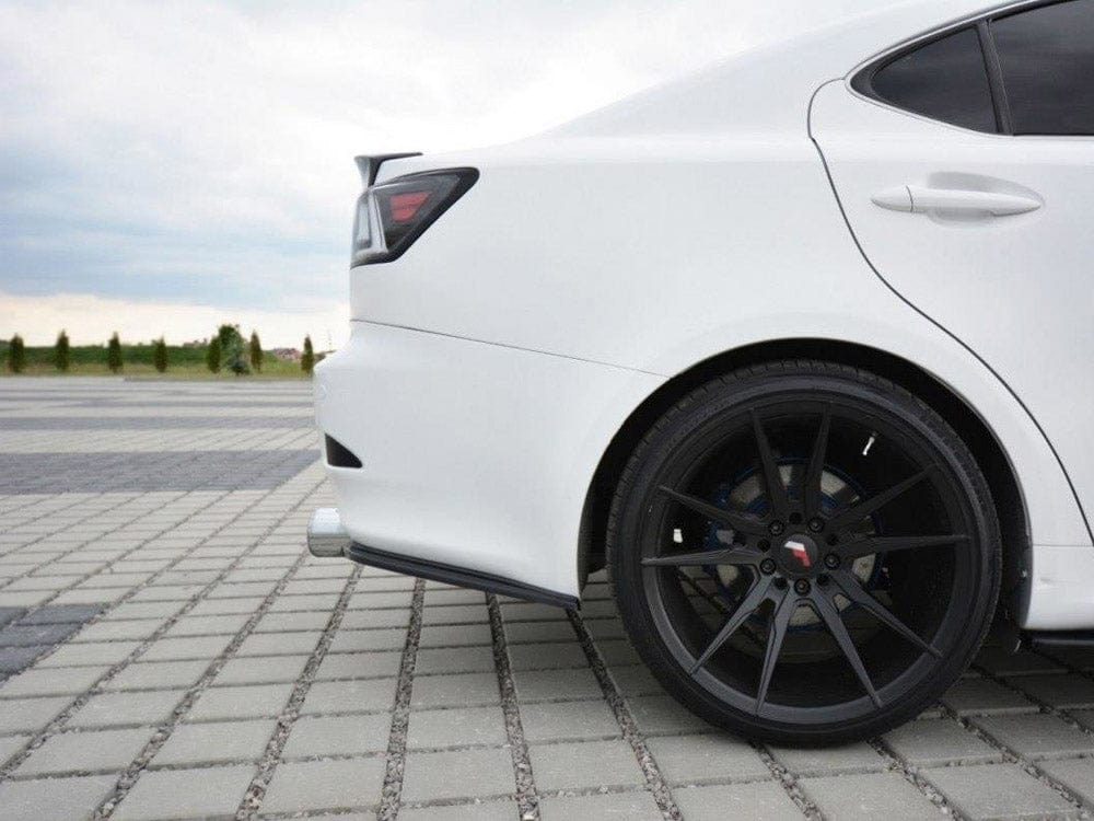 Maxton Design Carbon Look Rear Side Splitters Lexus IS MK2 Maxton Design SR