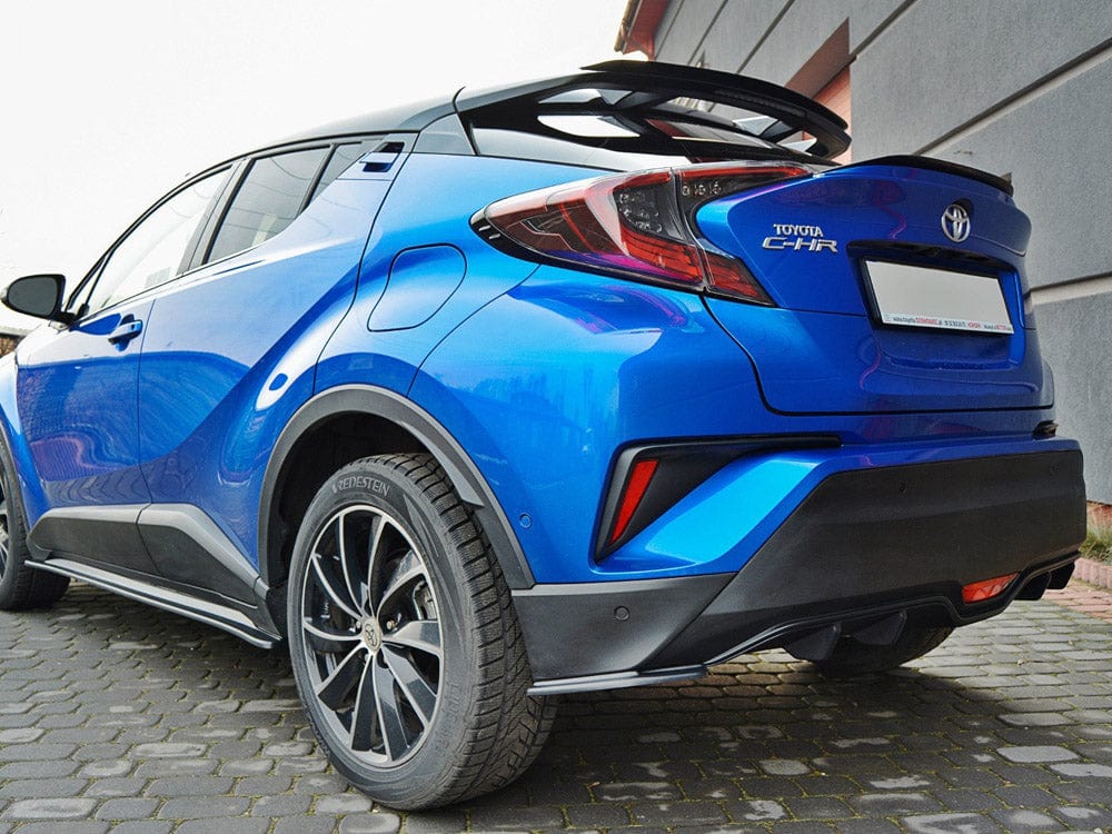 Maxton Design Carbon Look Rear Side Splitters Toyota C-HR 2016-UP Maxton Design SR