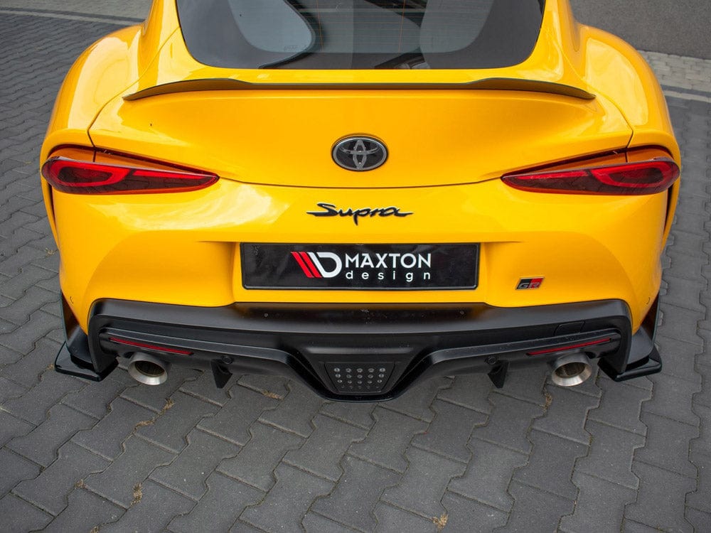 Maxton Design Carbon Look Rear Side Splitters V.1 Toyota Supra Mk5 2019- Maxton Design SR