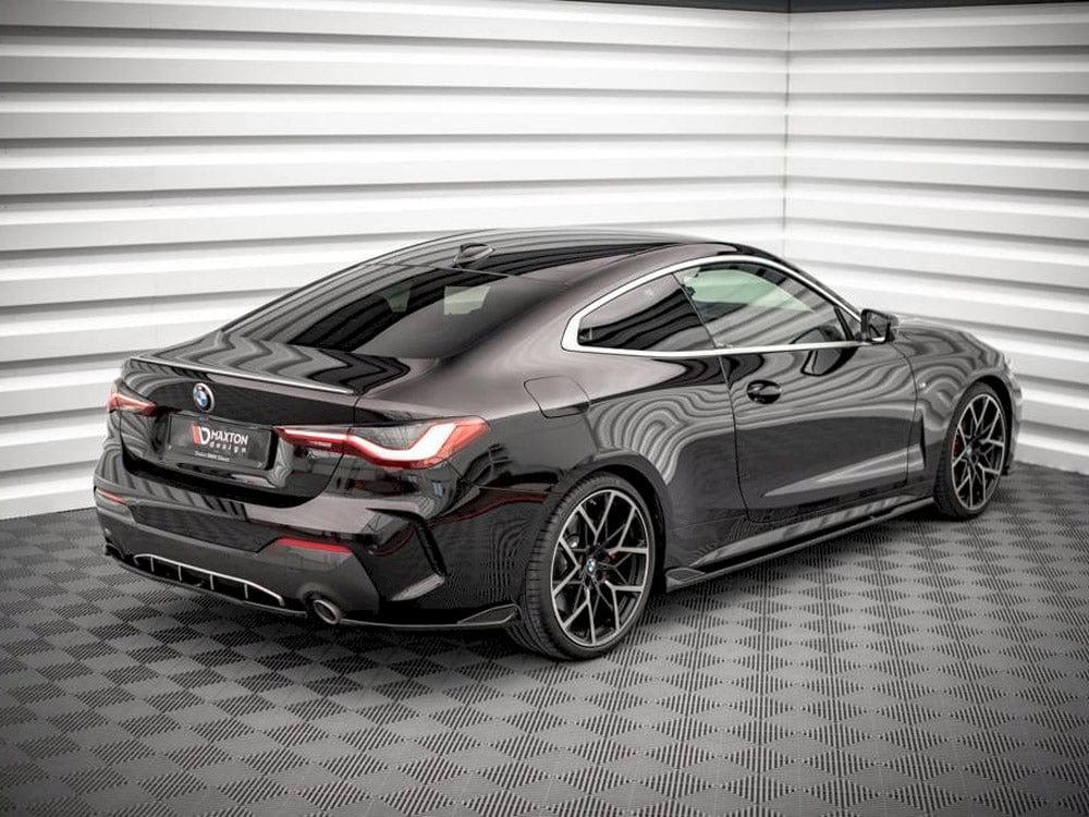 Maxton Design Carbon Look Rear Side Splitters V.2 BMW 4 M-Pack G22 2020- Maxton Design SR