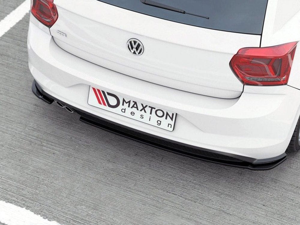 Maxton Design Carbon Look Rear Side Splitters V.2 VW Polo MK6 GTI 2017-2021 Maxton Design SR