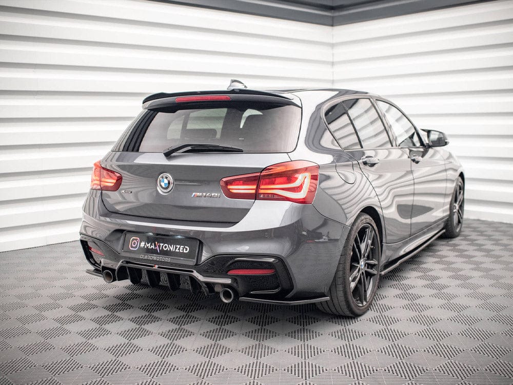 Maxton Design Carbon Look Rear Side Splitters V.3 BMW 1 F20 Facelift Maxton Design SR