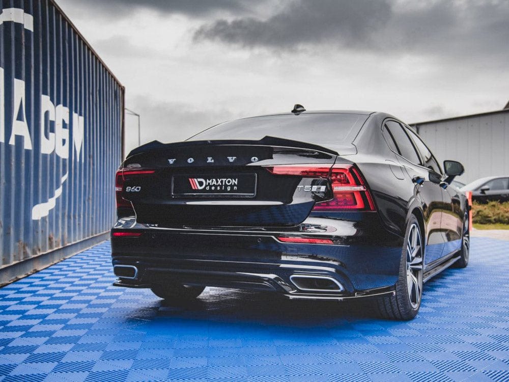 Maxton Design Carbon Look Rear Side Splitters Volvo S60/V60 R-design MK3 2018- Maxton Design SR