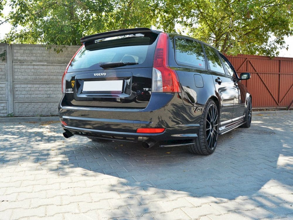 Maxton Design Carbon Look Rear Side Splitters Volvo V50F R-design Maxton Design SR