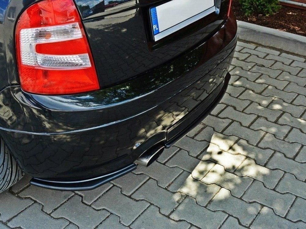 Maxton Design Carbon Look Rear Splitter Skoda Fabia I RS Maxton Design SR