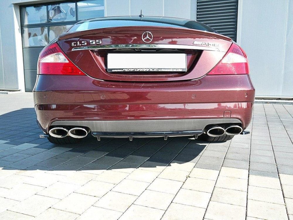 Maxton Design Carbon Look Rear Valance Mercedes CLS C219 55 AMG 2004-2006 Maxton Design SR