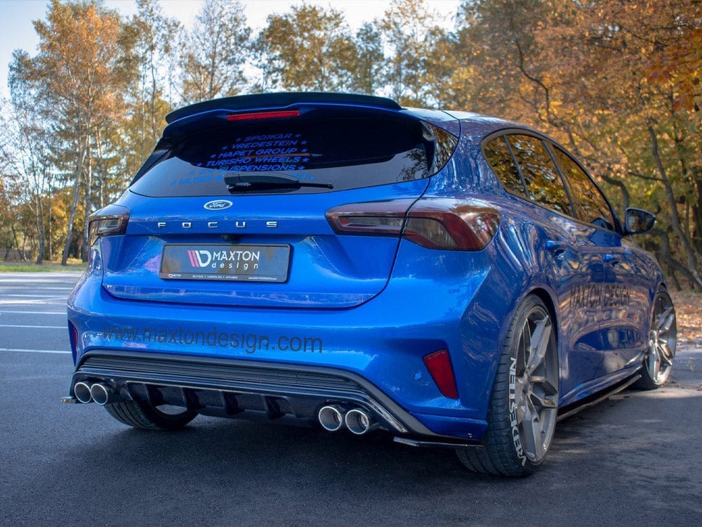 Maxton Design Carbon Look Rear Valance V.2 Ford Focus Mk4 ST-Line Maxton Design SR