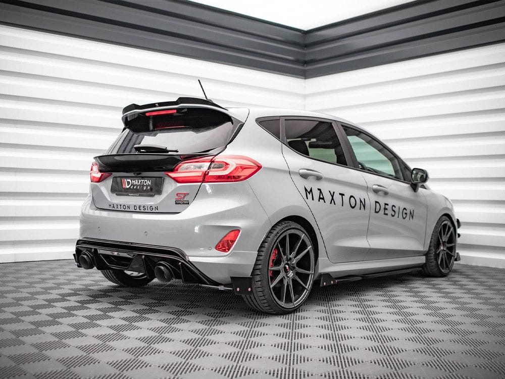 Maxton Design Carbon Look Rear Window Extension Ford Fiesta Mk8 Standard / ST / ST-Line Maxton Design SR