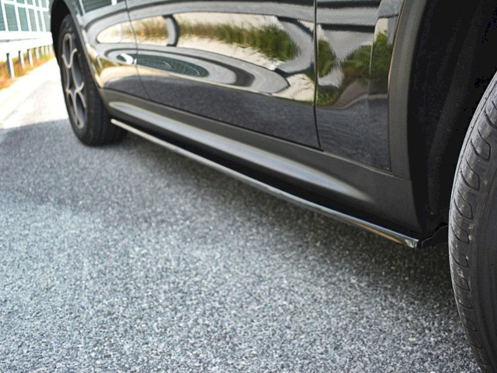 Maxton Design Carbon Look Side Skirts Diffusers Alfa Romeo Stelvio 2016-2020 Maxton Design SR