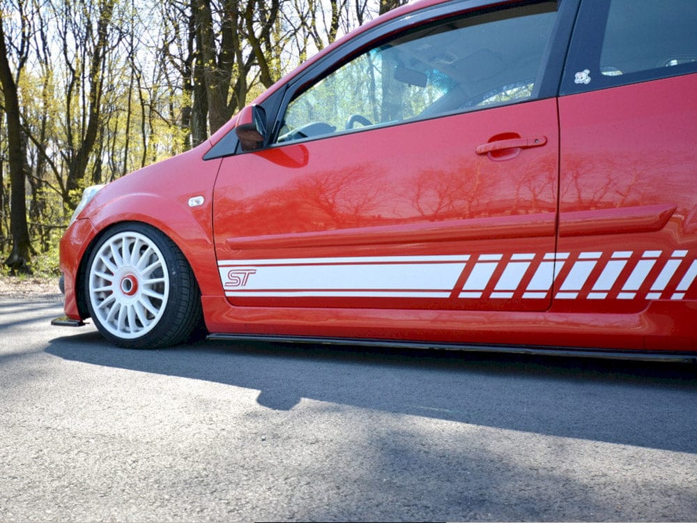 Maxton Design Carbon Look Side Skirts Diffusers Ford Fiesta MK6 ST 2004-2007 Maxton Design SR