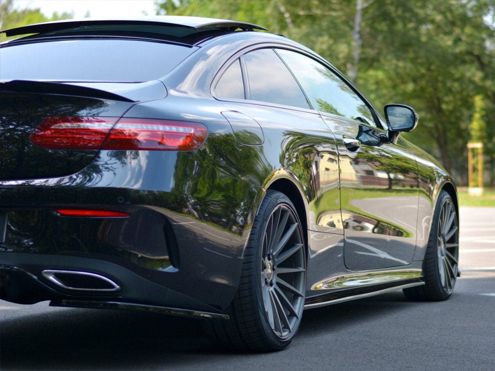 Maxton Design Carbon Look Side Skirts Diffusers Mercedes E-Class W213 Coupe (C238) AMG-Line Maxton Design SR