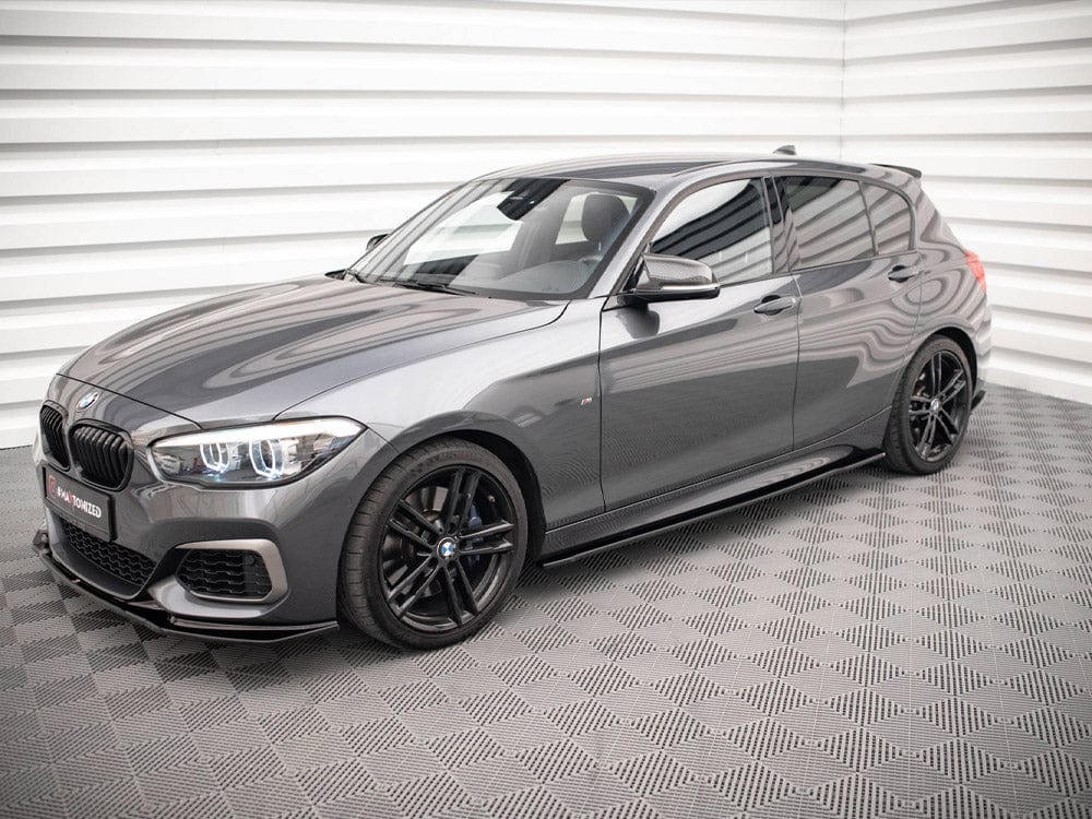 Maxton Design Carbon Look Side Skirts Diffusers V.2 BMW 1 F20 M135i / M140i / M-Pack Maxton Design SR