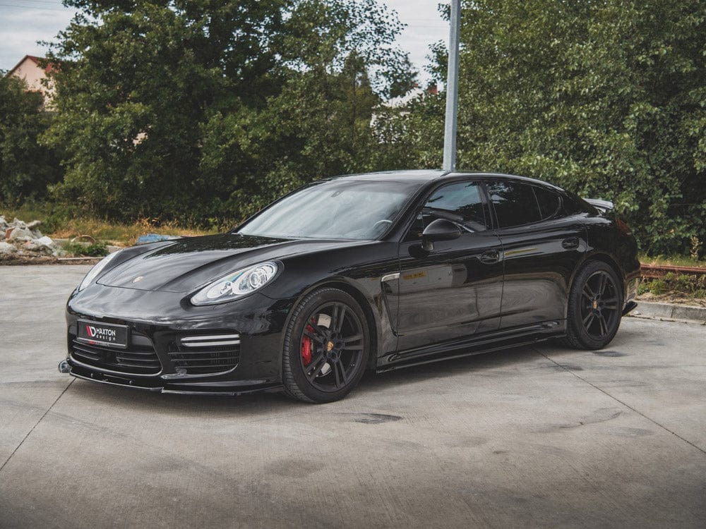 Maxton Design Carbon Look Side Skirts Diffusers V2 Porsche Panamera Turbo 970 Facelift 2013-2016 Maxton Design SR