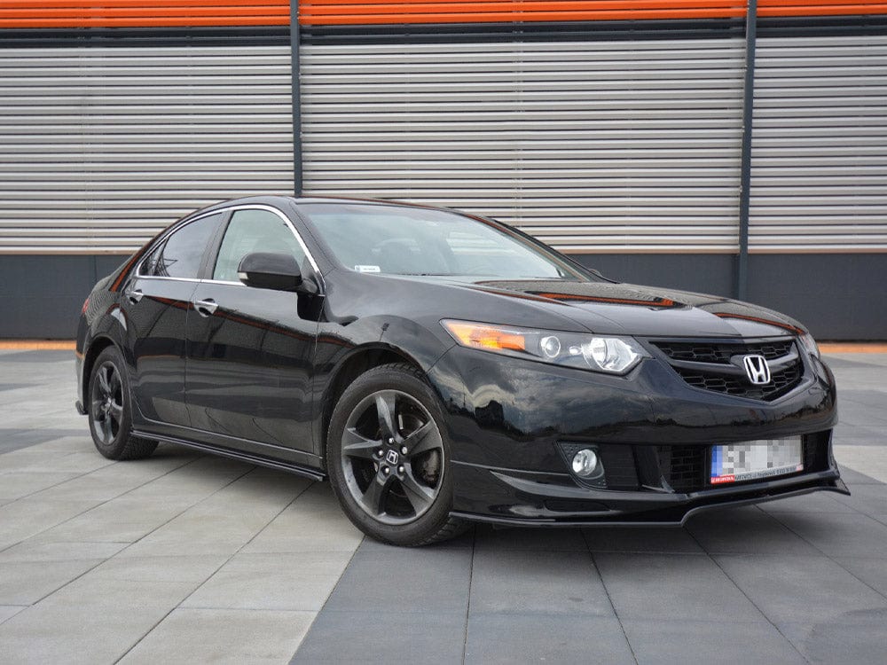 Maxton Design Carbon Look Side Skirts Splitters Honda Accord MK8 (Cu-series) Pre-facelift Sedan 2008-2011 Maxton Design SR