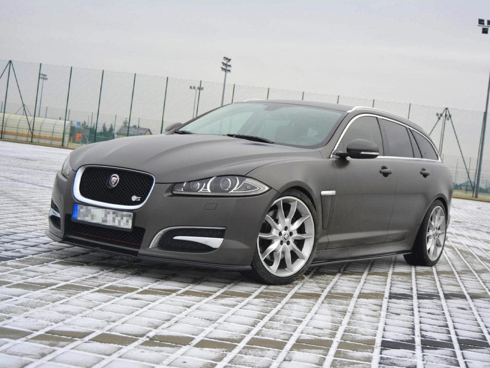 Maxton Design Carbon Look Side Skirts Splitters Jaguar XF (X250) MK1 Sportbrake S-pack 2012-2015 Maxton Design SR