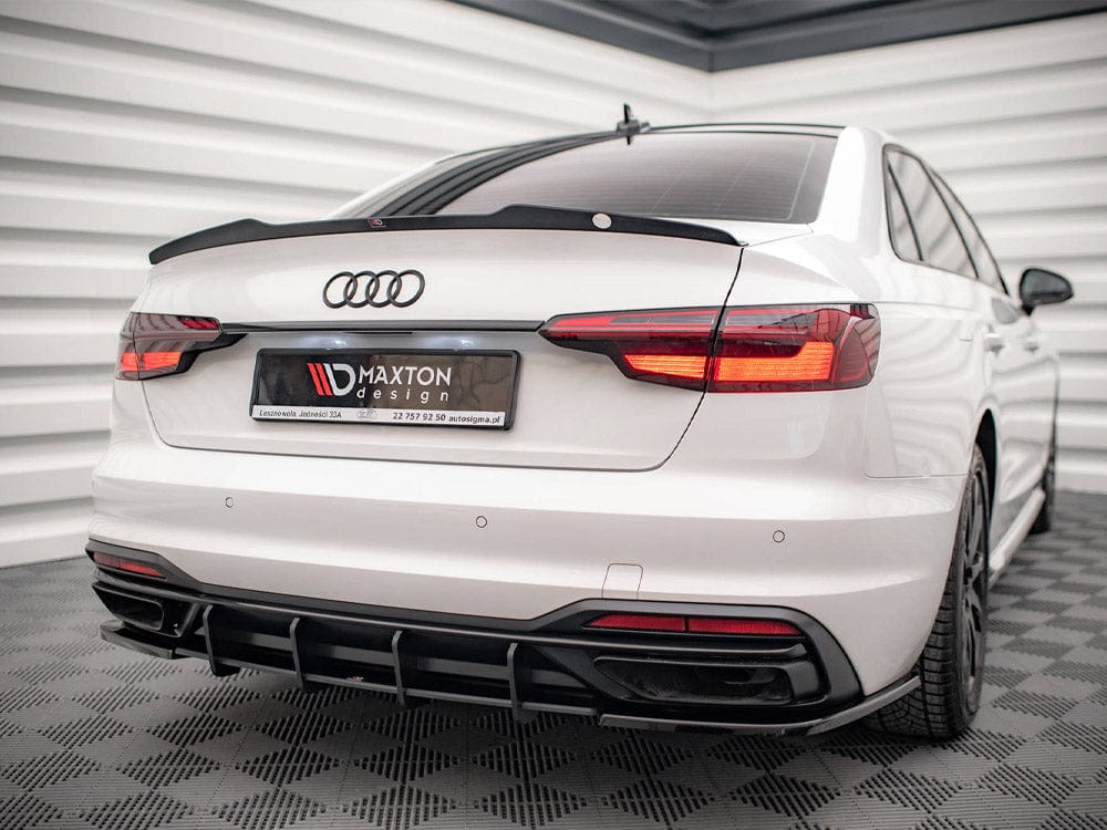 Maxton Design Carbon Look Spoiler CAP Audi A4 Sedan B9 Facelift Maxton Design SR