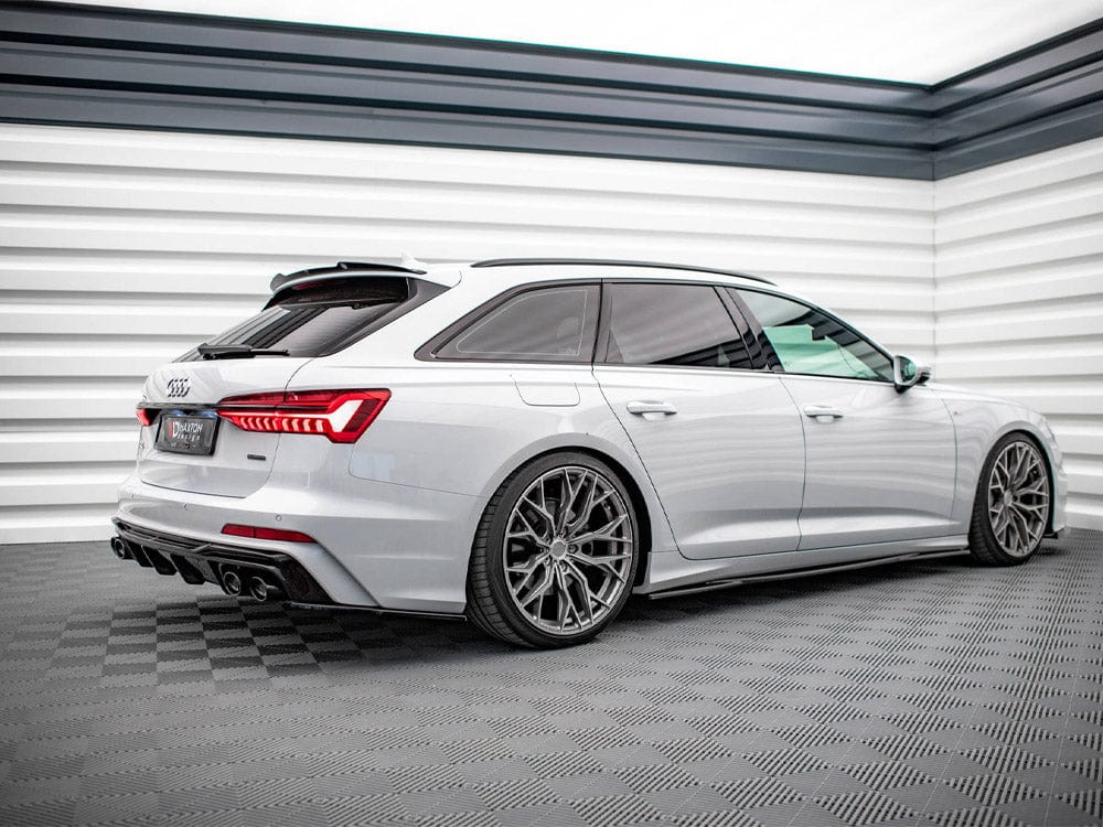 Maxton Design Carbon Look Spoiler CAP Audi A6 C8 Avant Maxton Design SR