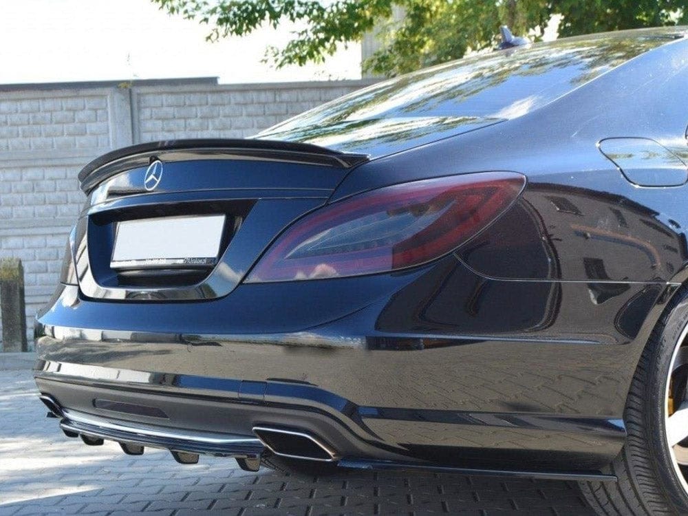 Maxton Design Carbon Look Spoiler CAP Mercedes CLS C218 Amg-line 2011-2014 Maxton Design SR
