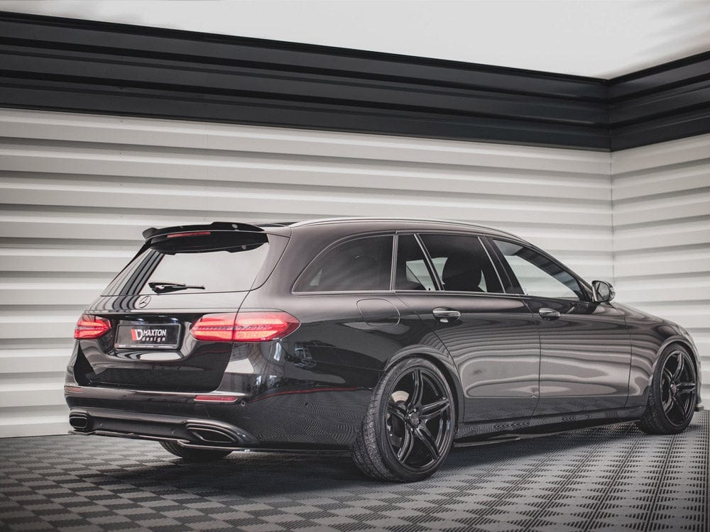 Maxton Design Carbon Look Spoiler CAP Mercedes E Estate  W213 2016-2021 Maxton Design SR