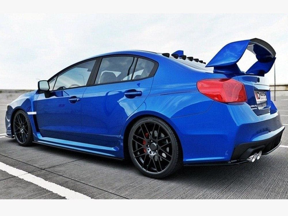 Maxton Design Carbon Look Spoiler CAP Subaru WRX STI Maxton Design SR