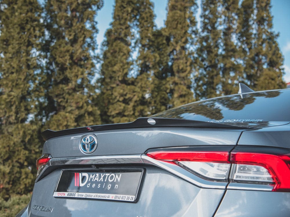Maxton Design Carbon Look Spoiler CAP Toyota Corolla MK12 Sedan 2019- Maxton Design SR