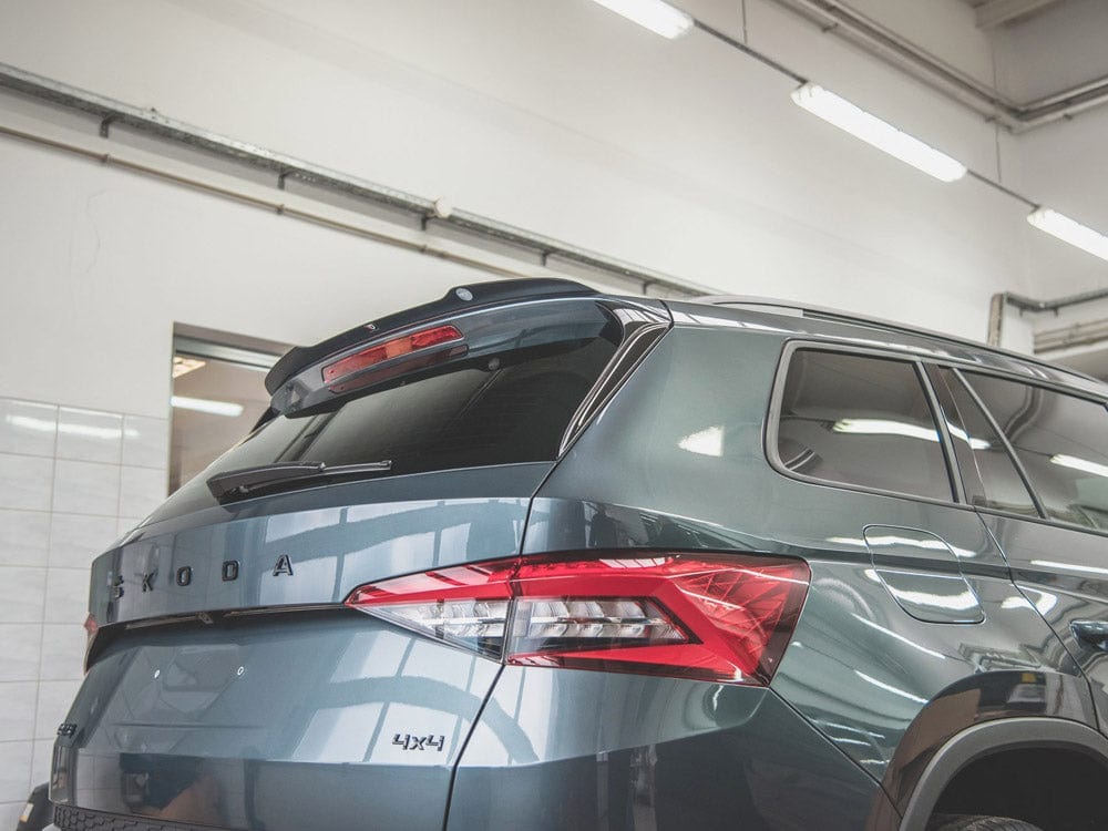 Maxton Design Carbon Look Spoiler CAP V2 Skoda Kodiaq MK1 Sportline / VRS 2017- Maxton Design SR