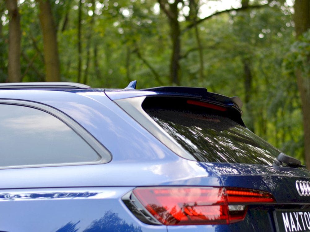Maxton Design Carbon Look Spoiler Extension Audi RS4 B9 Avant 2017-2019 Maxton Design SR