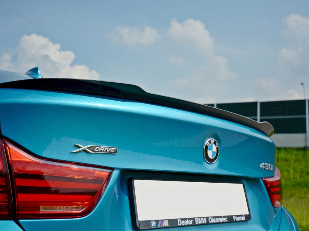 Maxton Design Carbon Look Spoiler Extension Bmw 4 F36 GRAN Coupe 2013-2017 Maxton Design SR