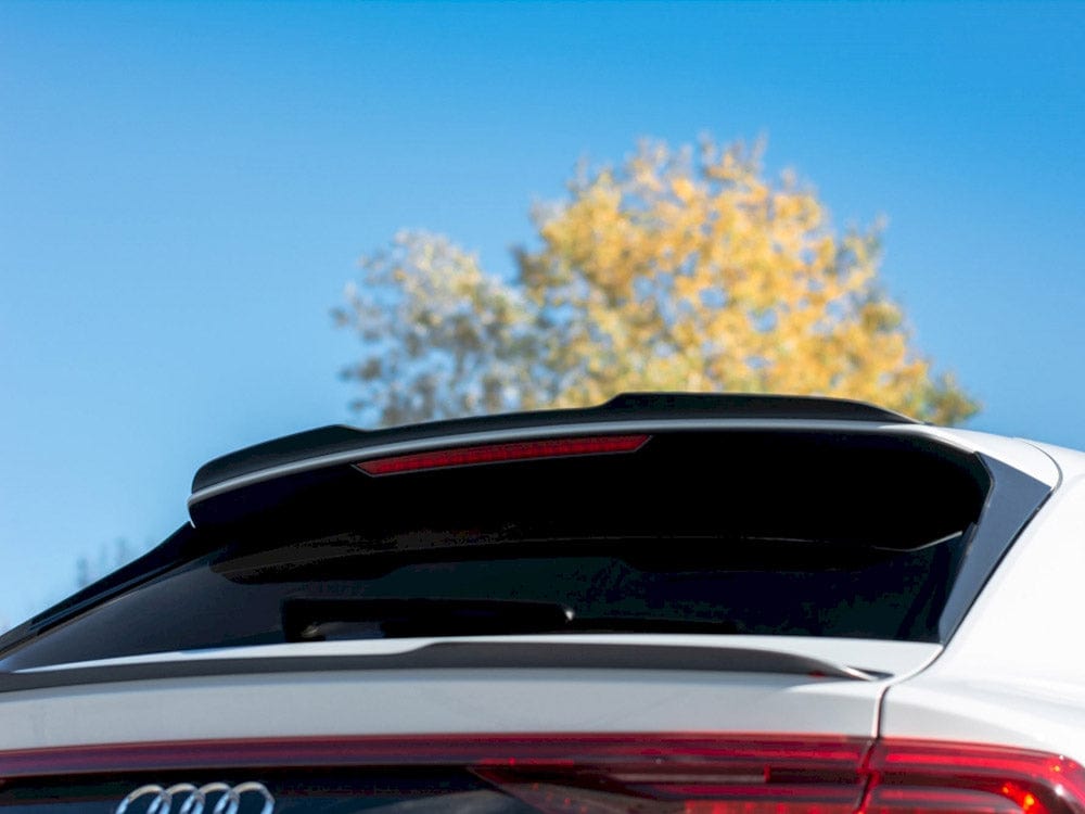 Maxton Design Carbon Look Upper Spoiler CAP Audi Q8 S-Line / SQ8 Mk1 Maxton Design SR