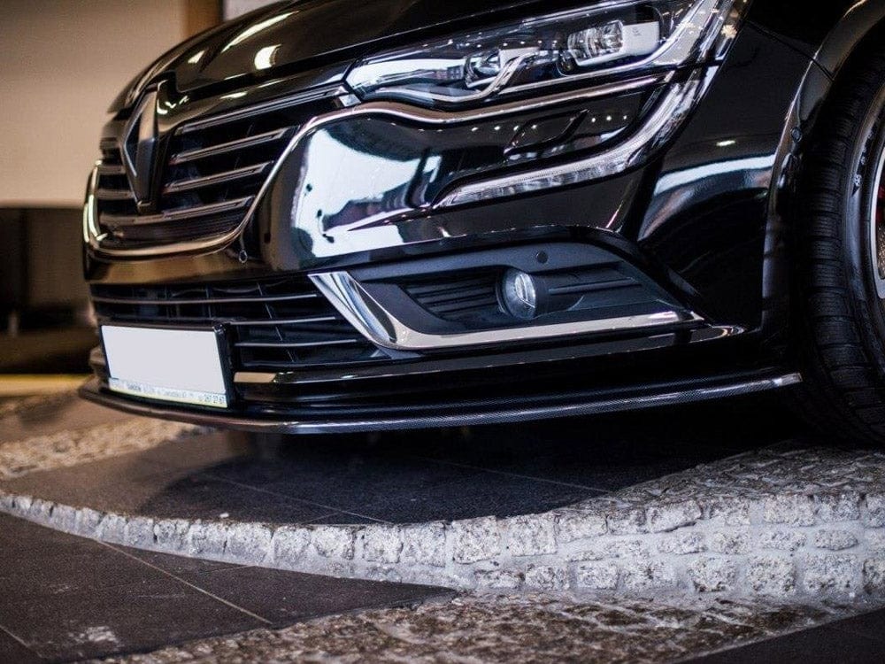 Maxton Design Carbon Look / White Front Splitter Renault Talisman Maxton Design SR