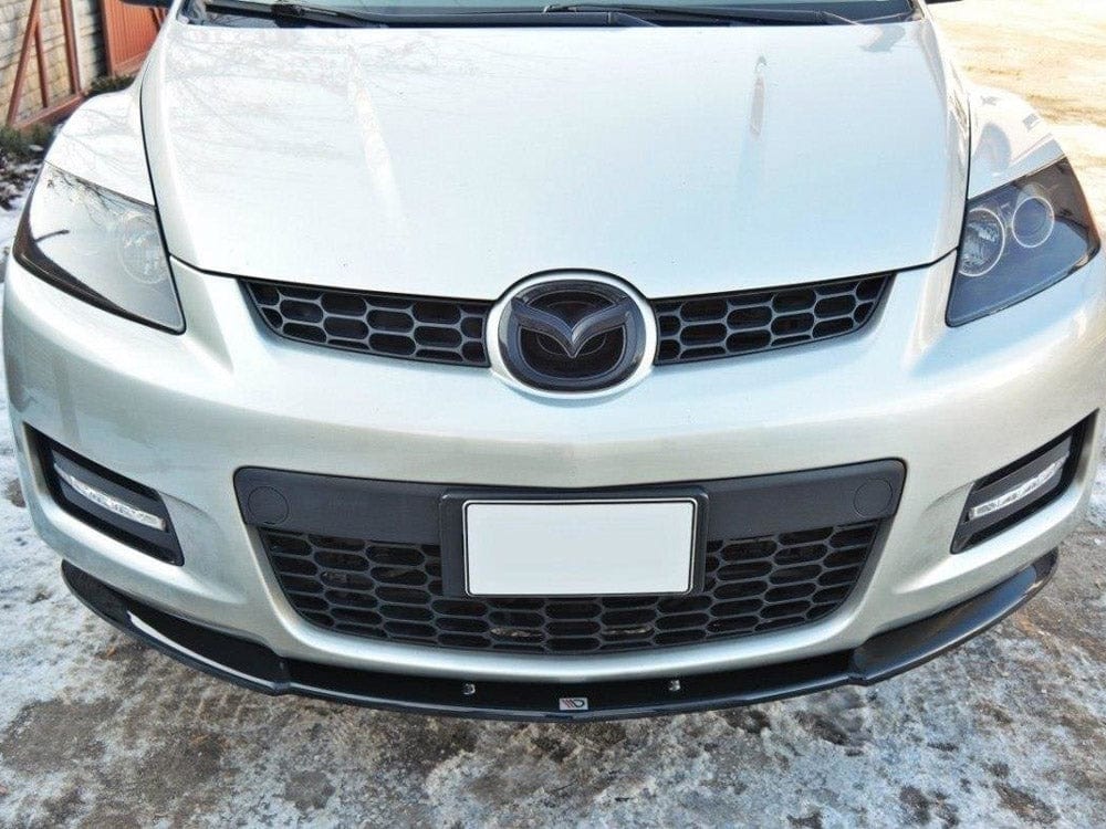 Maxton Design Carbon Look / Yellow Front Splitter Mazda CX-7 Maxton Design SR
