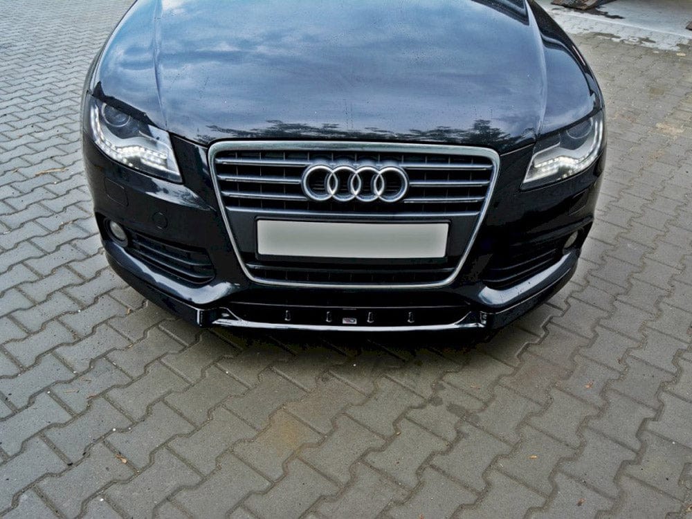 Maxton Design Carbon Look / Yellow Front Splitter V.1 Audi A4 B8 Maxton Design SR