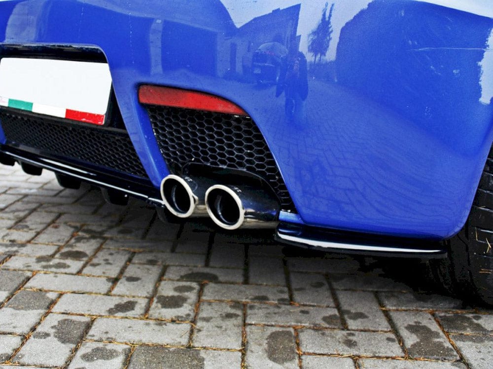 Maxton Design Carbon Look / Yellow Rear Side Splitters Alfa Romeo 147 GTA Maxton Design SR