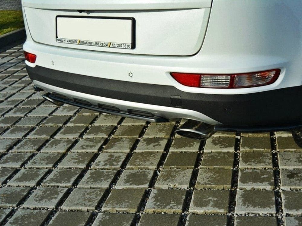 Maxton Design Carbon Look / Yellow Rear Side Splitters KIA Sportage MK4 GT Line Maxton Design SR