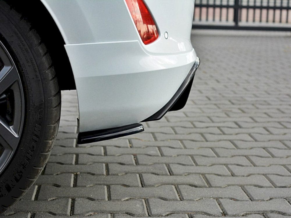 Maxton Design Carbon Look / Yellow Rear Side Splitters V.1 Ford Fiesta MK8 St-line Maxton Design SR