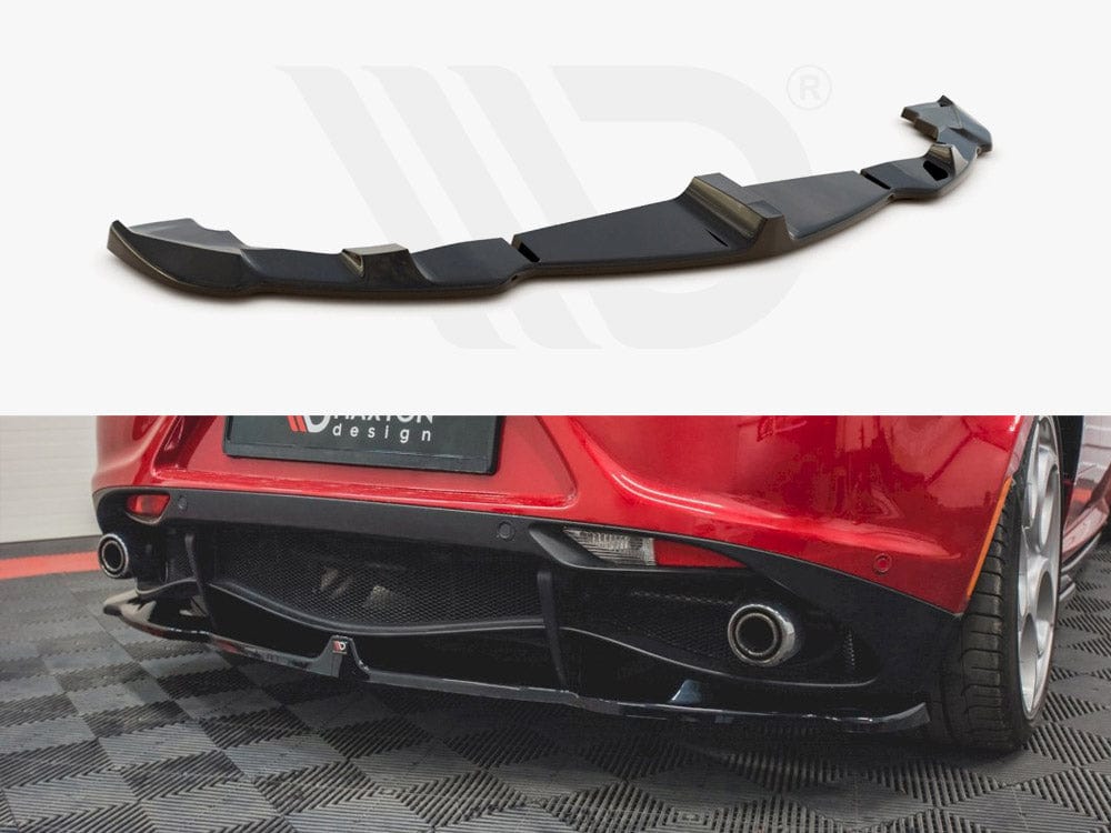 Maxton Design Central Rear Splitter Alfa Romeo 4C 2013-2017 Maxton Design SR
