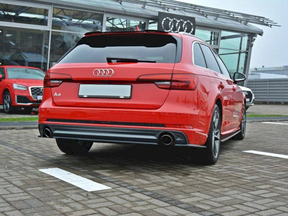 Maxton Design Central Rear Splitter Audi A4 S-Line B9 Avant Maxton Design SR