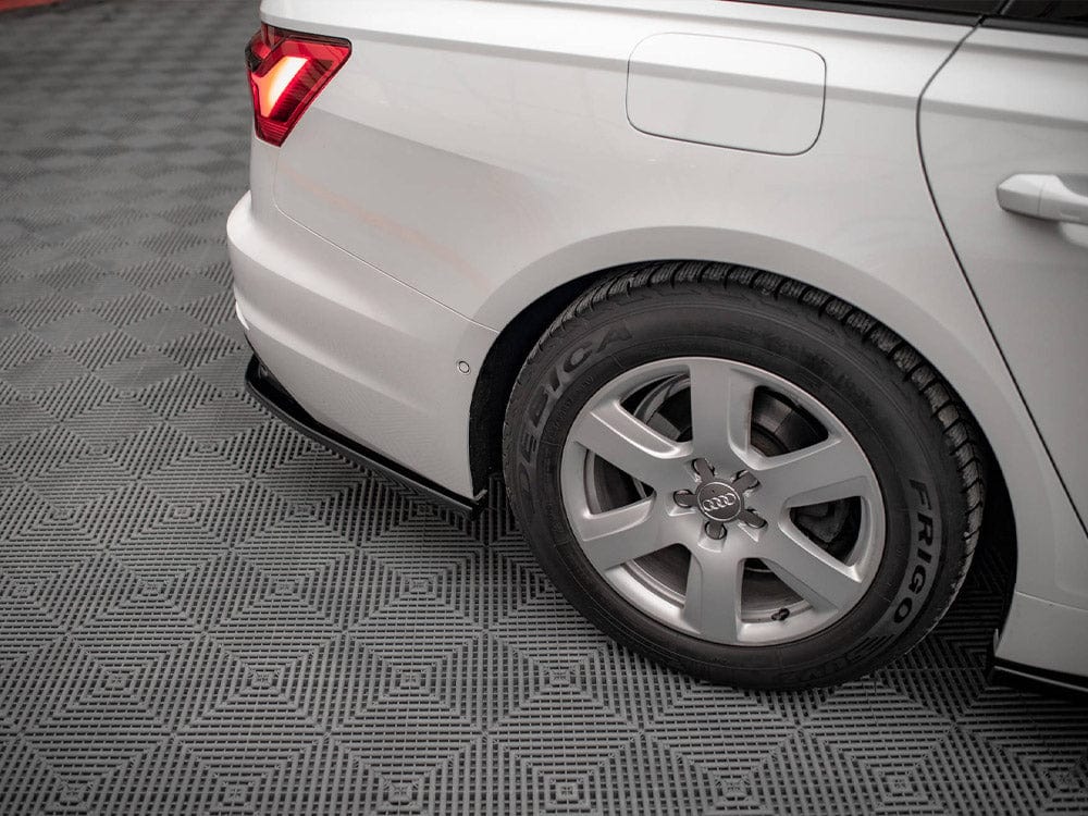 Maxton Design Central Rear Splitter Audi A6 C8 Maxton Design SR